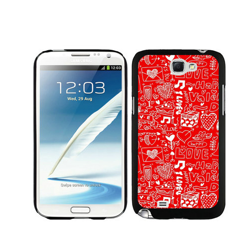 Valentine Fashion Love Samsung Galaxy Note 2 Cases DMK - Click Image to Close